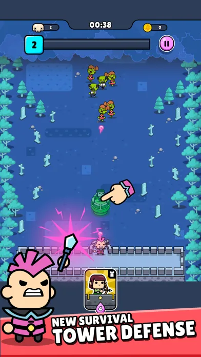 Zrzuty ekranu Punko.io: Tower Defense